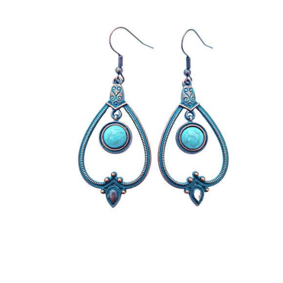 Turquoise Earrings - Picture 1 of 1
